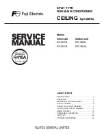 Preview for 1 page of Fuji Electric RO-36FA Service Manual