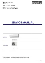 Preview for 1 page of Fuji Electric ROG30KMTA Service Manual