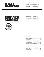 Preview for 1 page of Fuji Electric ROR12LCC Service Manual