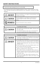 Предварительный просмотр 3 страницы Fuji Electric ZAJ-6 Instruction Manual