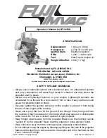 Preview for 1 page of Fuji Imvac BT-32EIS Operator'S Manual