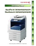 Preview for 1 page of Fuji Xerox ApeosPort-IV 2270 Quick User Manual