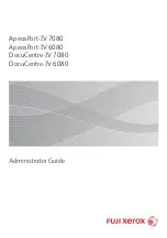 Fuji Xerox apeosport-IV 6080 Administrator'S Manual preview