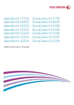 Fuji Xerox ApeosPort-V C2276 Administrator'S Manual preview