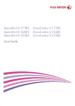 Fuji Xerox apeosport-v c5585 User Manual preview