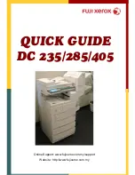 Preview for 1 page of Fuji Xerox DC 235 Quick Manual