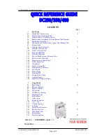 Предварительный просмотр 1 страницы Fuji Xerox DC250 Quick Reference Manual