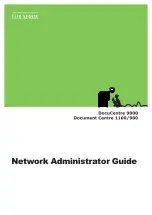 Fuji Xerox DocuCentre 9000 Network Administrator'S Manual preview