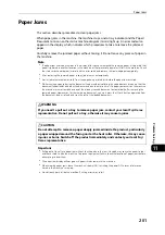 Preview for 201 page of Fuji Xerox DocuCentre S2110 User Manual