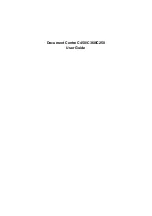 Preview for 1 page of Fuji Xerox Document Centre C250 User Manual