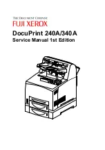 Fuji Xerox Docuprint 240a Service Manual preview