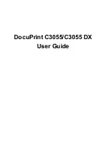 Fuji Xerox DocuPrint C3055 DX User Manual предпросмотр