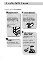 Preview for 4 page of Fuji Xerox DocuPrint C4350 User Manual