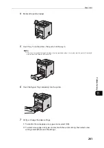 Предварительный просмотр 261 страницы Fuji Xerox DocuPrint P505 d User Manual