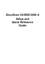 Fuji Xerox DocuScan C3200A Setup And Quick Reference Manual preview