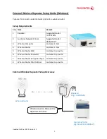 Preview for 1 page of Fuji Xerox TL-WR702N Setup Manual