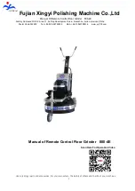 Предварительный просмотр 1 страницы Fujian Xingyi Polishing Machine 800-4E Manual