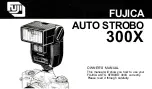 FUJICA Auto Strobo 300X Owner'S Manual preview