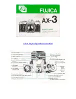 Preview for 2 page of FUJICA AX-3 Owner'S Manual