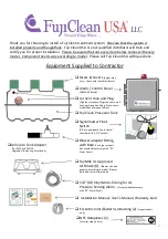 Preview for 2 page of FujiClean CE6KG Installation Manual