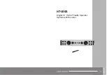 Fujiden HT-1000 User Manual preview