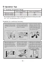 Предварительный просмотр 19 страницы FUJIDENZO IWAR120G Owner'S Manual