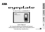 FujiFilm Axia eyeplate User Manual preview