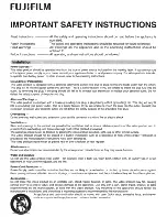 Preview for 8 page of FujiFilm BC-65N Operating Instructions Manual