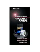 Preview for 1 page of FujiFilm DATA STORAGE MEDIA Product Manual