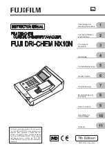 Предварительный просмотр 1 страницы FujiFilm DRI-CHEM NX10N Instruction Manual