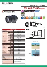 FujiFilm DV10x8SA-SA1 Specifications preview