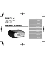 FujiFilm EF-20 Owner'S Manual preview