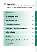 Предварительный просмотр 3 страницы FujiFilm EF-X500 Owner'S Manual