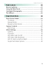 Предварительный просмотр 5 страницы FujiFilm EF-X500 Owner'S Manual