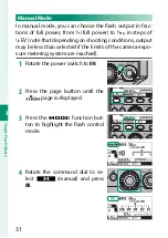 Предварительный просмотр 38 страницы FujiFilm EF-X500 Owner'S Manual