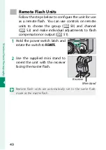 Предварительный просмотр 56 страницы FujiFilm EF-X500 Owner'S Manual