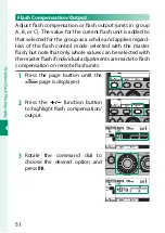 Предварительный просмотр 58 страницы FujiFilm EF-X500 Owner'S Manual