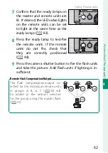 Предварительный просмотр 69 страницы FujiFilm EF-X500 Owner'S Manual