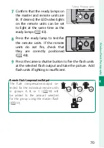 Предварительный просмотр 77 страницы FujiFilm EF-X500 Owner'S Manual