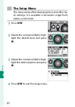 Предварительный просмотр 88 страницы FujiFilm EF-X500 Owner'S Manual