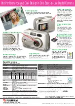 Preview for 2 page of FujiFilm FINEPIX A204 Specifications