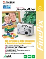 Предварительный просмотр 1 страницы FujiFilm FINEPIX A210 Specifications