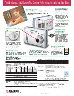 Preview for 2 page of FujiFilm FINEPIX A303 Specifications