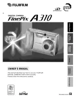 FujiFilm FINEPIX A310 Owner'S Manual preview