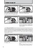 Предварительный просмотр 12 страницы FujiFilm FinePix A607 Owner'S Manual