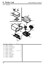 Предварительный просмотр 74 страницы FujiFilm FinePix E 500 Service Manual