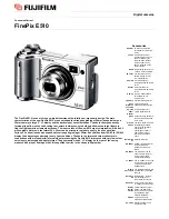 Preview for 1 page of FujiFilm FinePix E 510 Technical Specifications