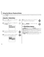 Preview for 86 page of FujiFilm FINEPIX F200 EXR Owner'S Manual