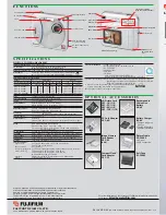 Предварительный просмотр 3 страницы FujiFilm FINEPIX F402 Specifications