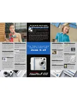 Preview for 2 page of FujiFilm FinePix F410 Brochure & Specs